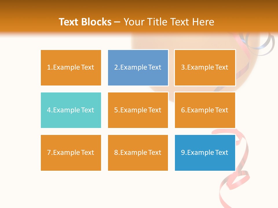 Colorful Balloons On A White Background PowerPoint Template