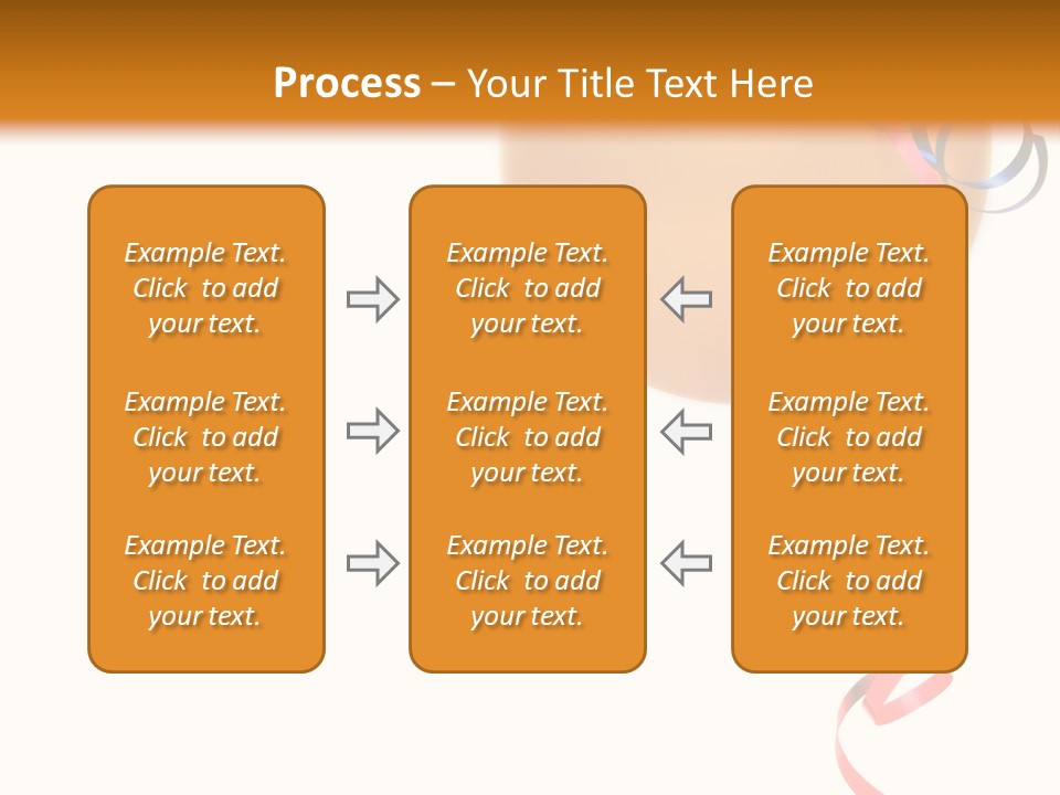 Colorful Balloons On A White Background PowerPoint Template
