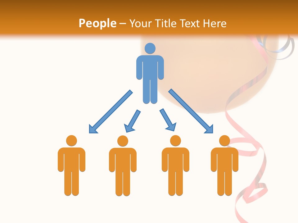 Colorful Balloons On A White Background PowerPoint Template