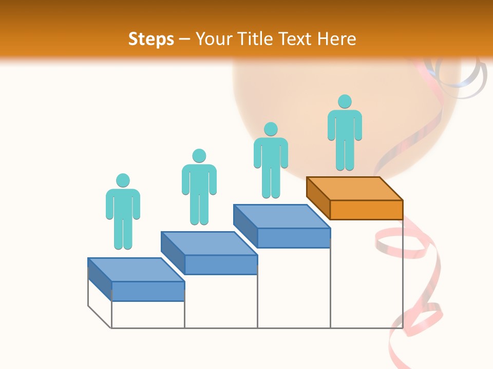 Colorful Balloons On A White Background PowerPoint Template