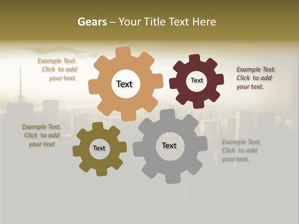 Green Plant Globe With North And South America Over White Background PowerPoint Template