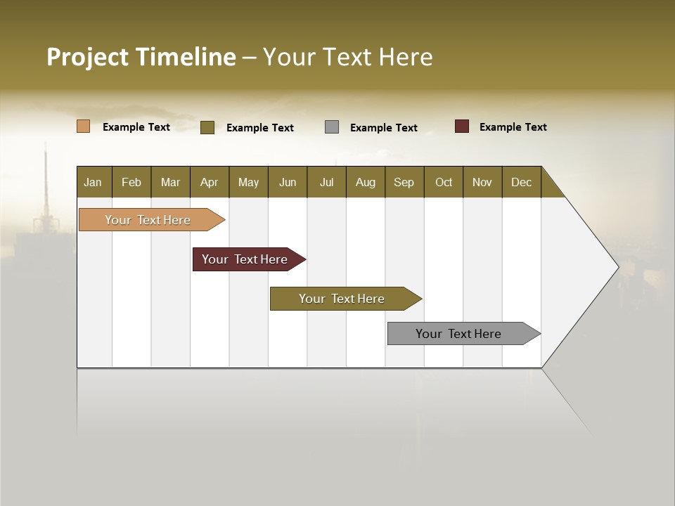 Green Plant Globe With North And South America Over White Background PowerPoint Template