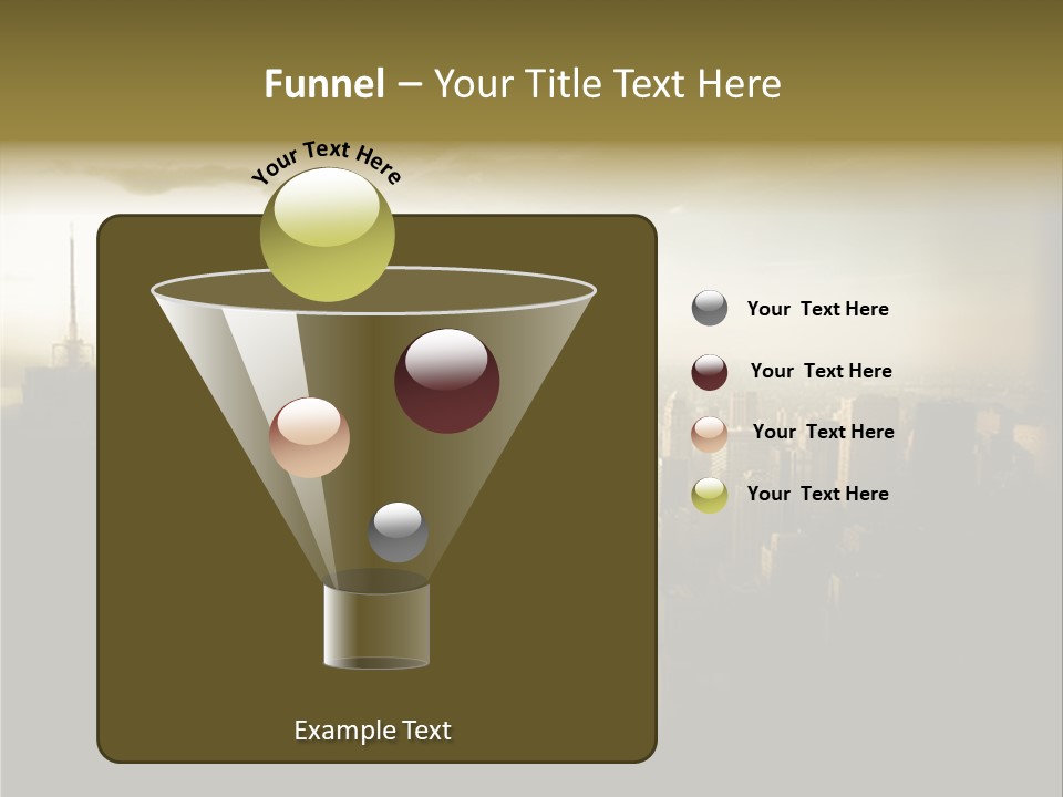Green Plant Globe With North And South America Over White Background PowerPoint Template