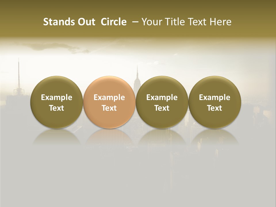 Green Plant Globe With North And South America Over White Background PowerPoint Template