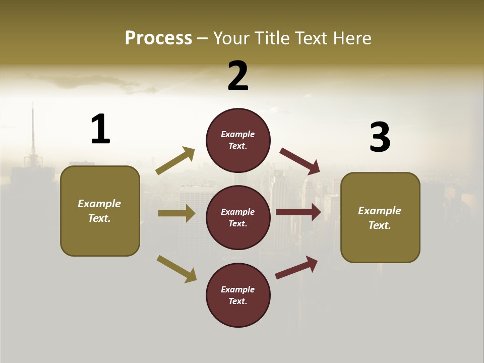 Green Plant Globe With North And South America Over White Background PowerPoint Template