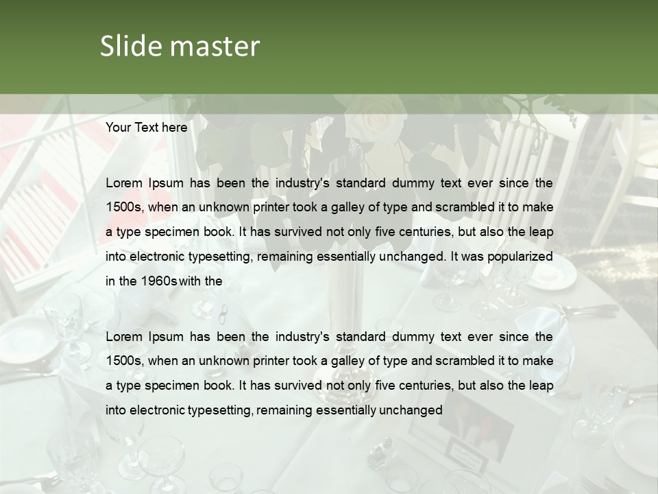 Centerpiece PowerPoint Template