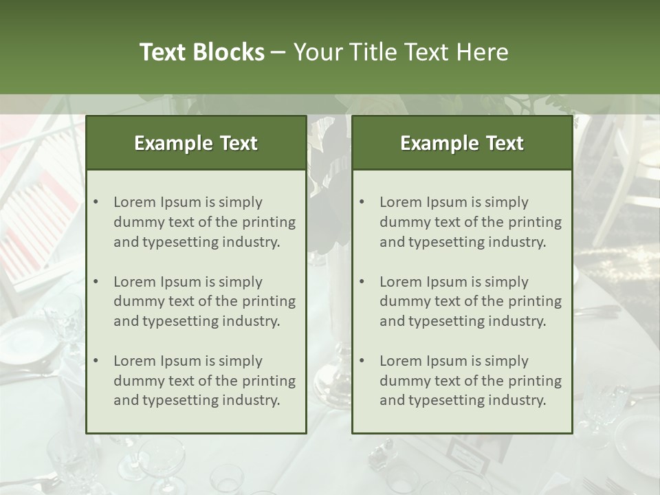 Centerpiece PowerPoint Template