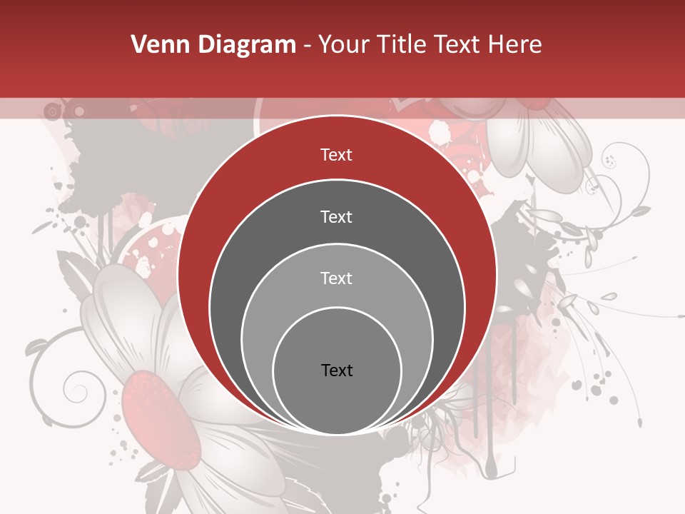 Grungy Valentine Stock Vector Illustration: PowerPoint Template