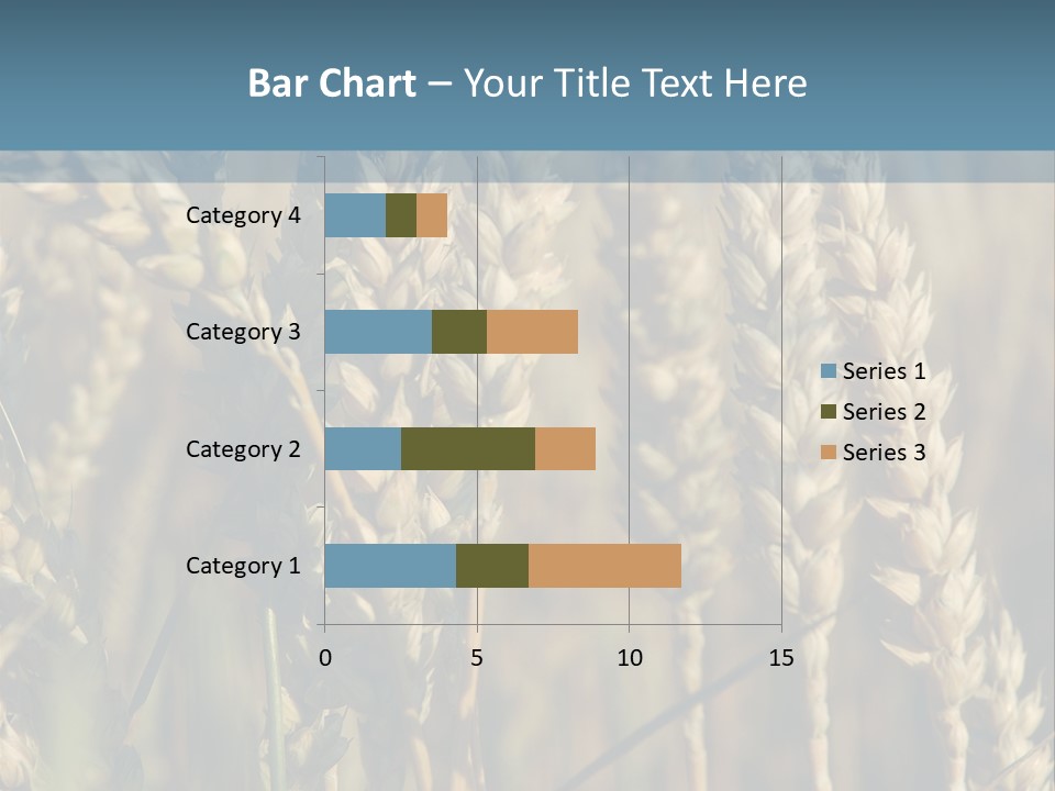 A Field Of Wheat Powerpoint Template PowerPoint Template