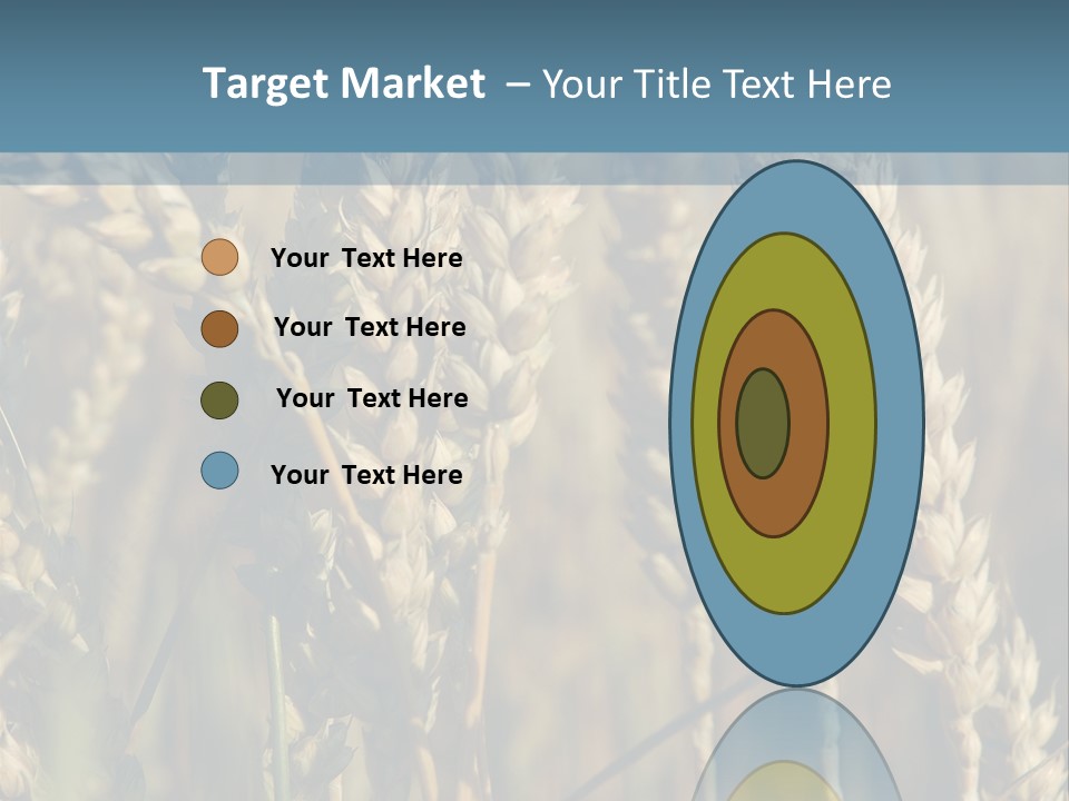 A Field Of Wheat Powerpoint Template PowerPoint Template