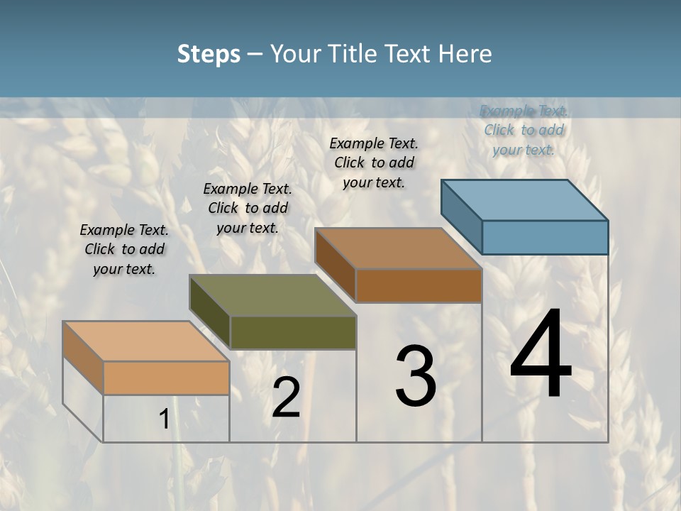 A Field Of Wheat Powerpoint Template PowerPoint Template