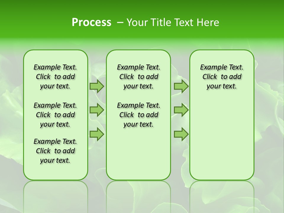 Full Frame Close Up Photo Of A Butter Lettuce - For Background Or Texture PowerPoint Template