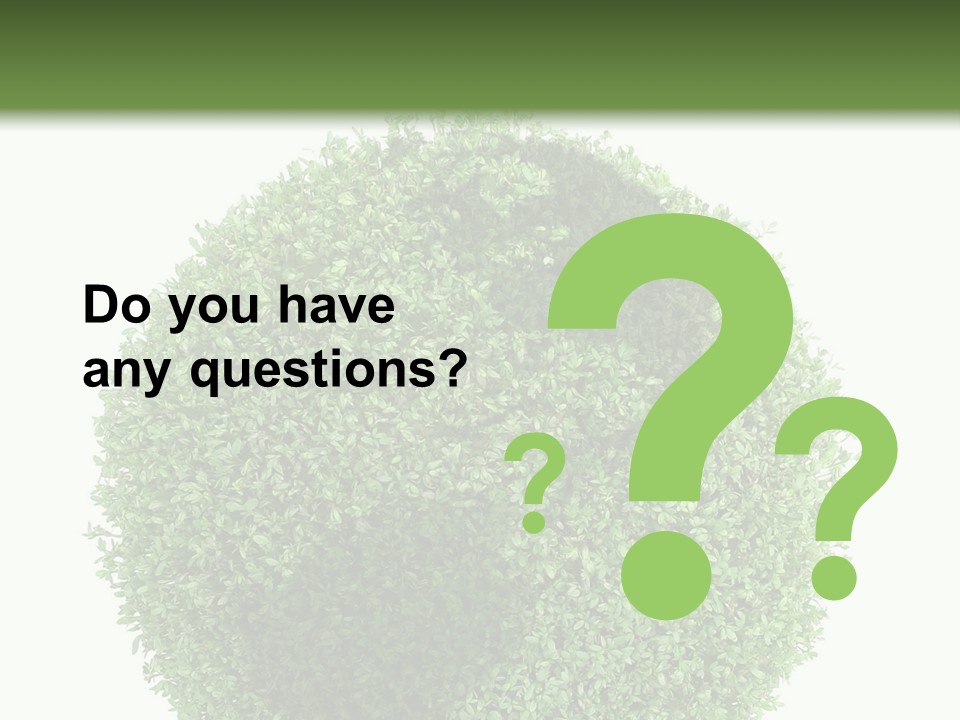 Green Plant Globe With North And South America Over White Background PowerPoint Template