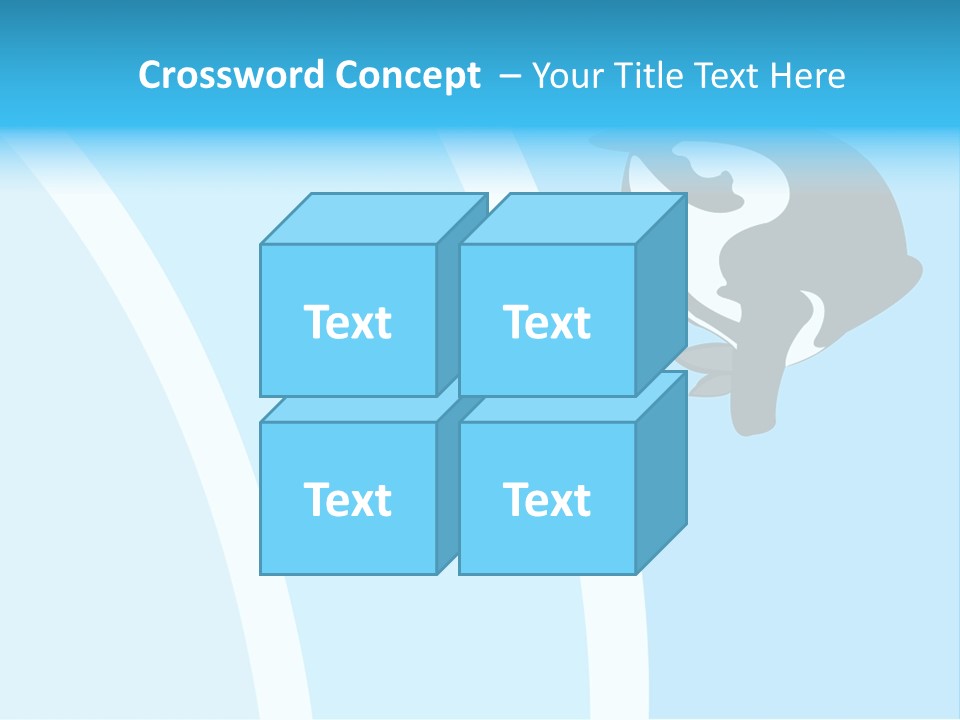 Pair Of Penguins Do The Waltz PowerPoint Template