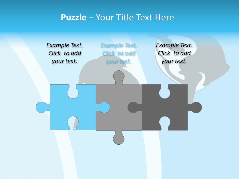 Pair Of Penguins Do The Waltz PowerPoint Template