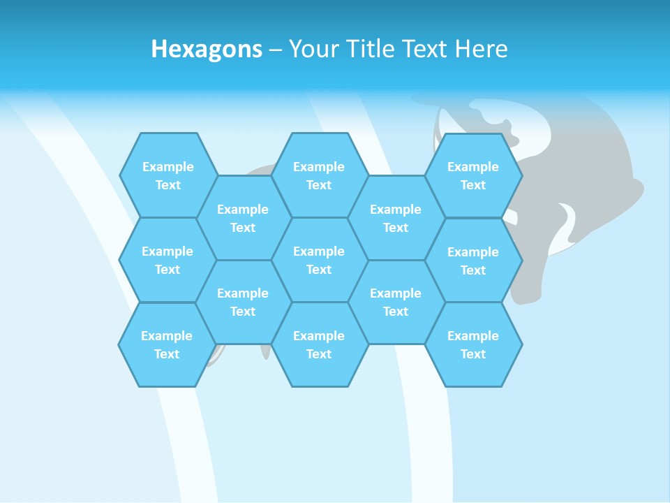 Pair Of Penguins Do The Waltz PowerPoint Template