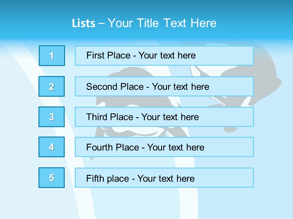 Pair Of Penguins Do The Waltz PowerPoint Template