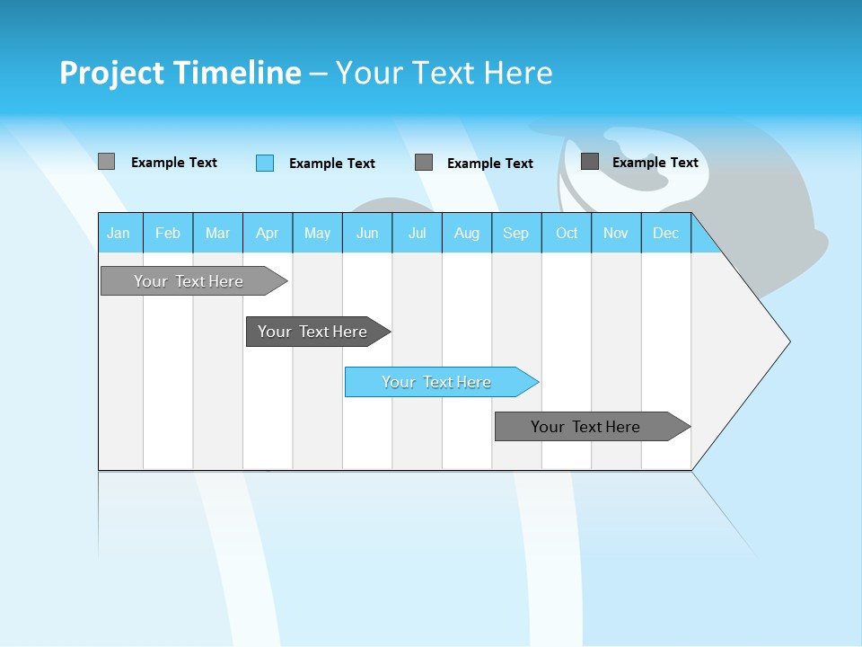 Pair Of Penguins Do The Waltz PowerPoint Template