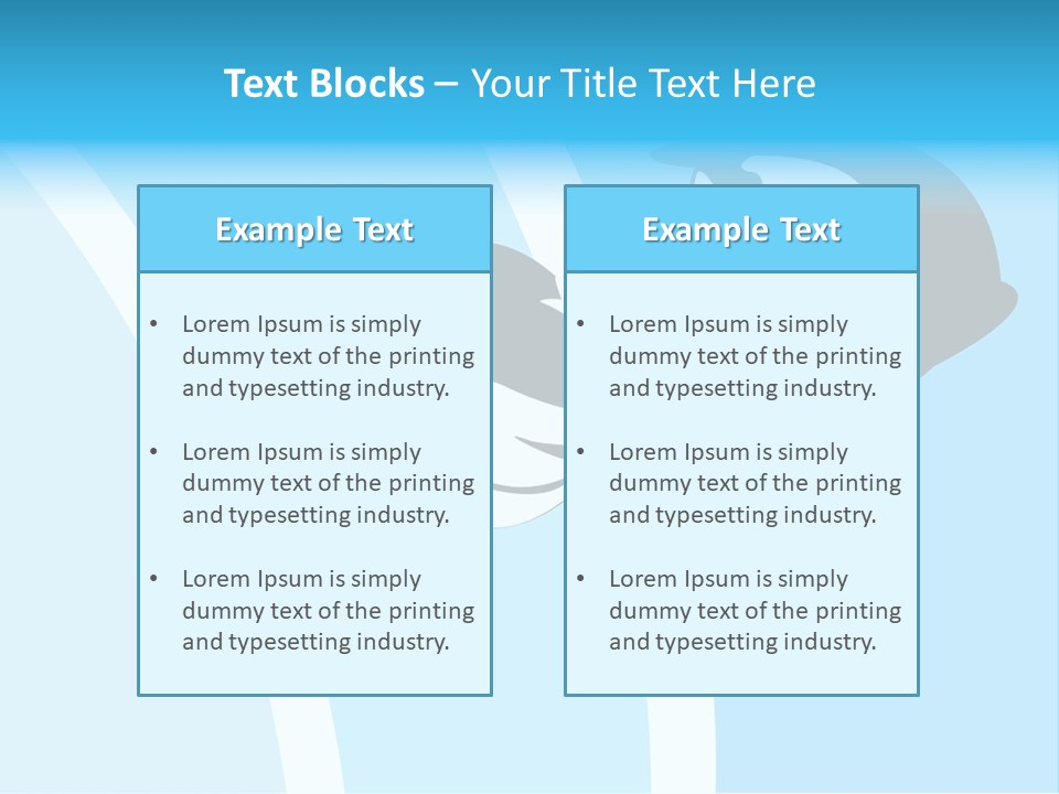 Pair Of Penguins Do The Waltz PowerPoint Template