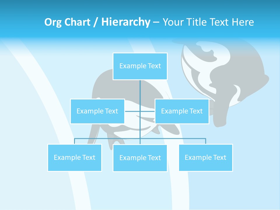 Pair Of Penguins Do The Waltz PowerPoint Template