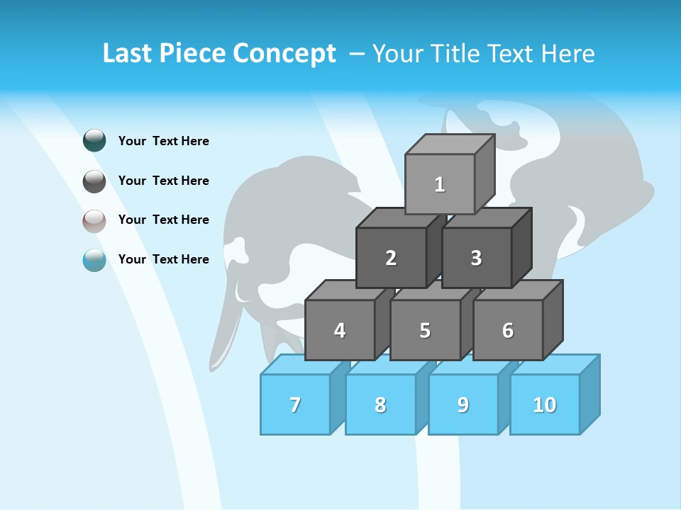 Pair Of Penguins Do The Waltz PowerPoint Template