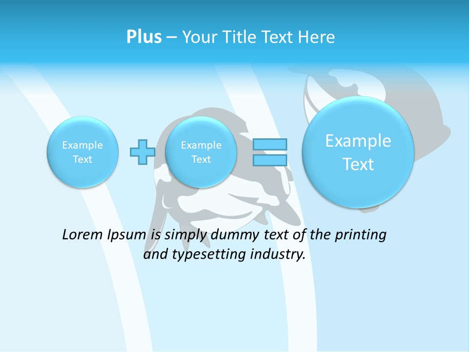 Pair Of Penguins Do The Waltz PowerPoint Template