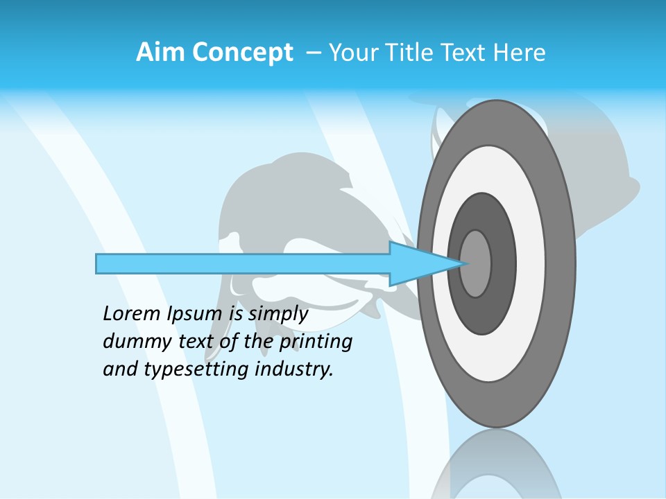 Pair Of Penguins Do The Waltz PowerPoint Template