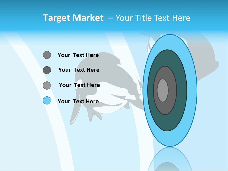 Pair Of Penguins Do The Waltz PowerPoint Template