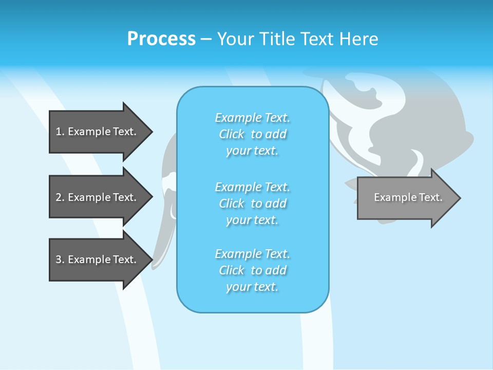 Pair Of Penguins Do The Waltz PowerPoint Template