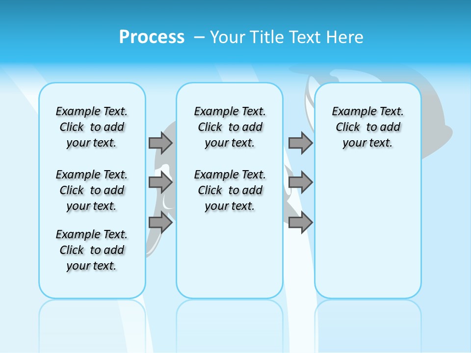 Pair Of Penguins Do The Waltz PowerPoint Template
