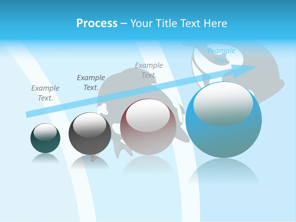 Pair Of Penguins Do The Waltz PowerPoint Template