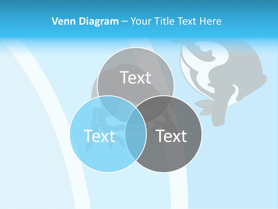 Pair Of Penguins Do The Waltz PowerPoint Template