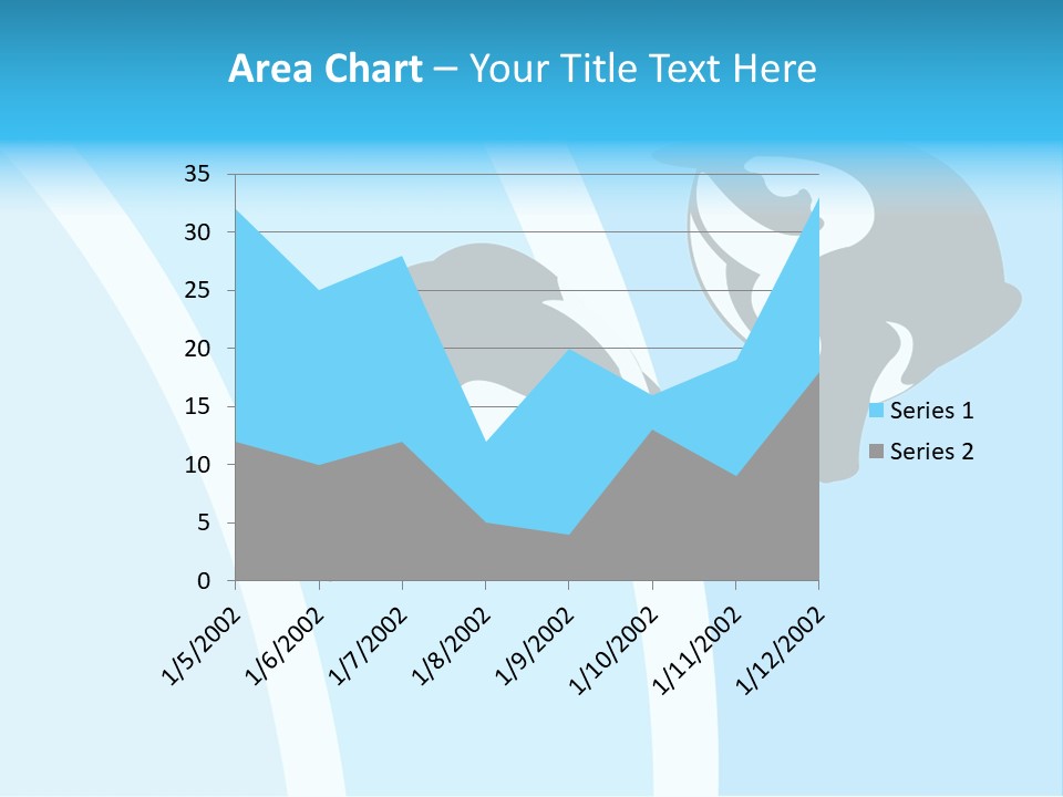 Pair Of Penguins Do The Waltz PowerPoint Template