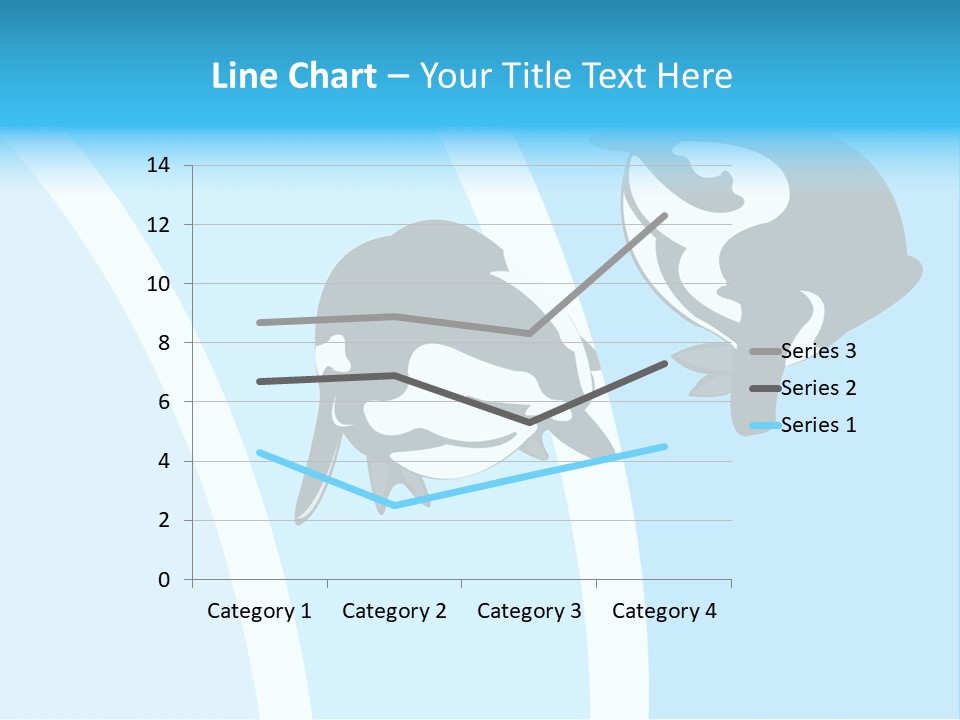 Pair Of Penguins Do The Waltz PowerPoint Template
