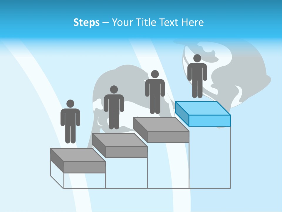 Pair Of Penguins Do The Waltz PowerPoint Template