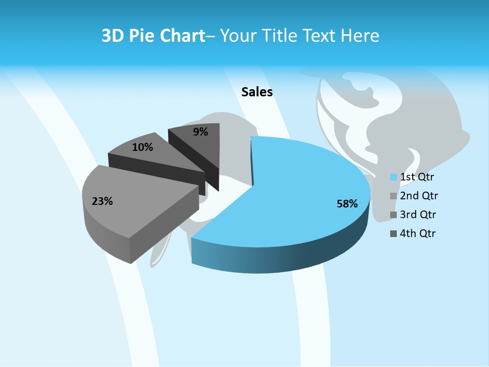 Pair Of Penguins Do The Waltz PowerPoint Template