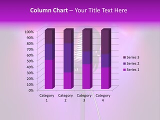 Retro Microphone With Reflectors On Background PowerPoint Template