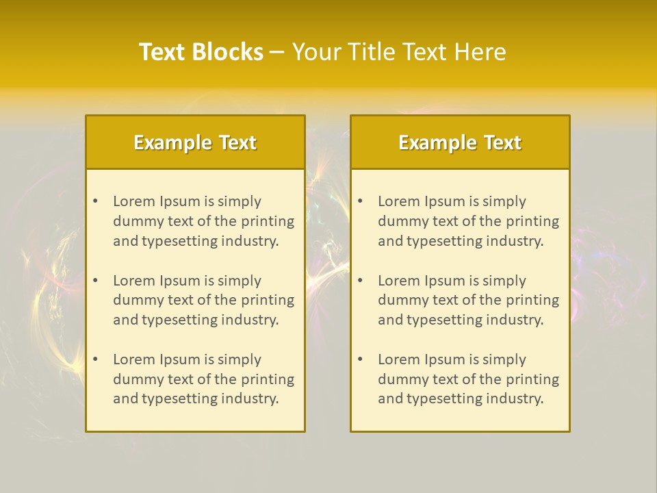 Abstract Background PowerPoint Template