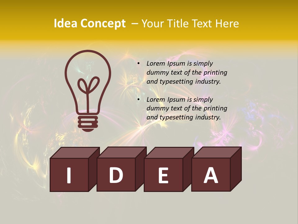 Abstract Background PowerPoint Template