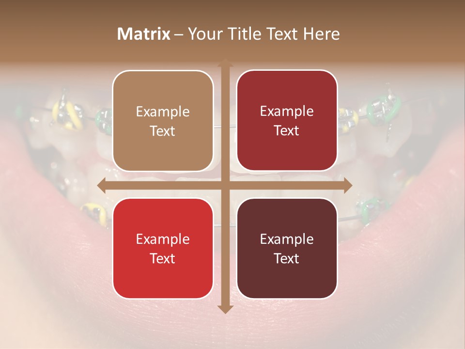 Colorful Braces PowerPoint Template