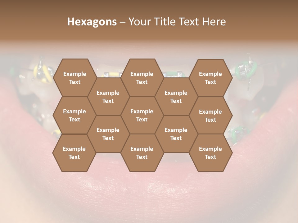 Colorful Braces PowerPoint Template