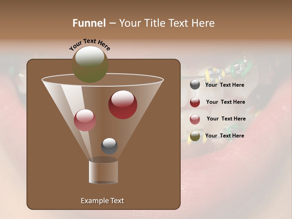 Colorful Braces PowerPoint Template