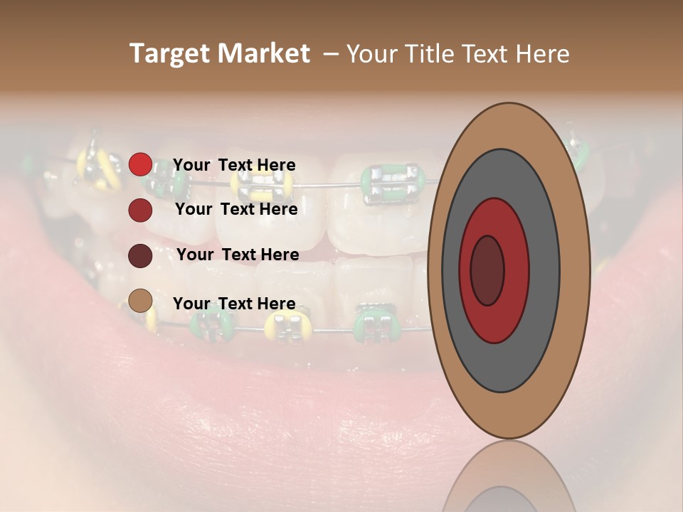 Colorful Braces PowerPoint Template