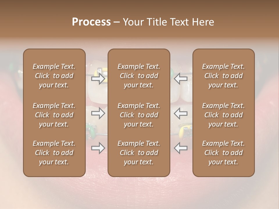 Colorful Braces PowerPoint Template