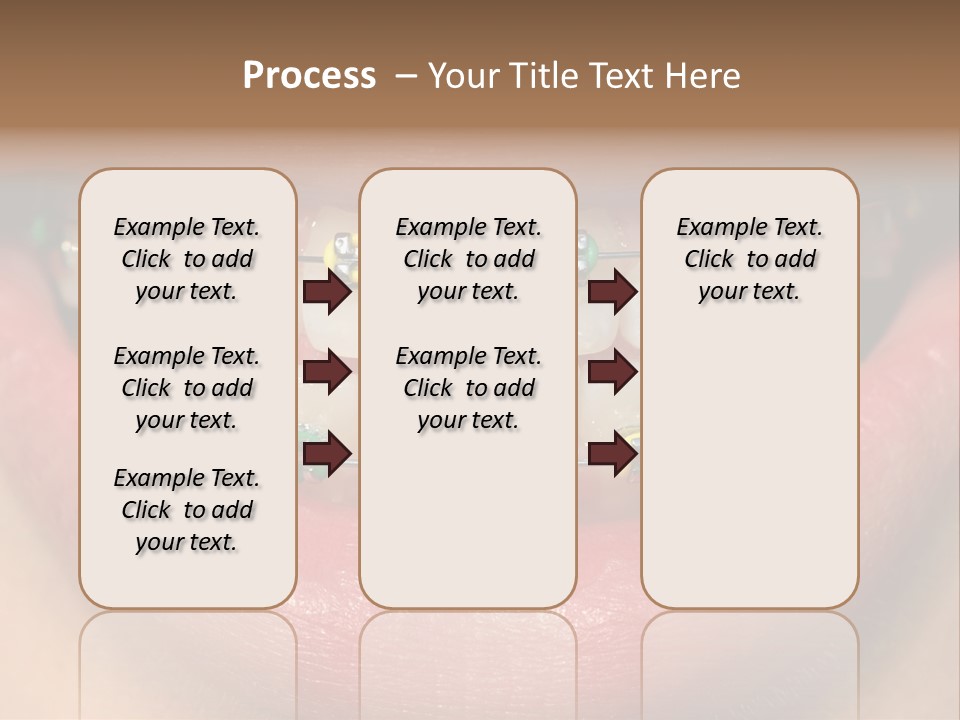 Colorful Braces PowerPoint Template