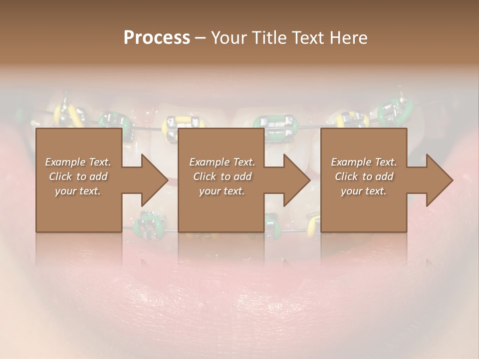 Colorful Braces PowerPoint Template