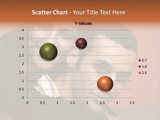 Man And Woman Smiling And Holding Each Other PowerPoint Template