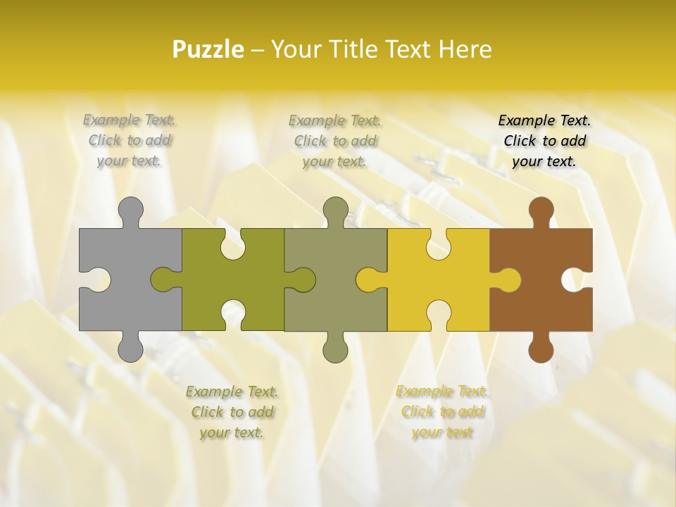 Supply Of Tea Bags - Kitchen Background PowerPoint Template