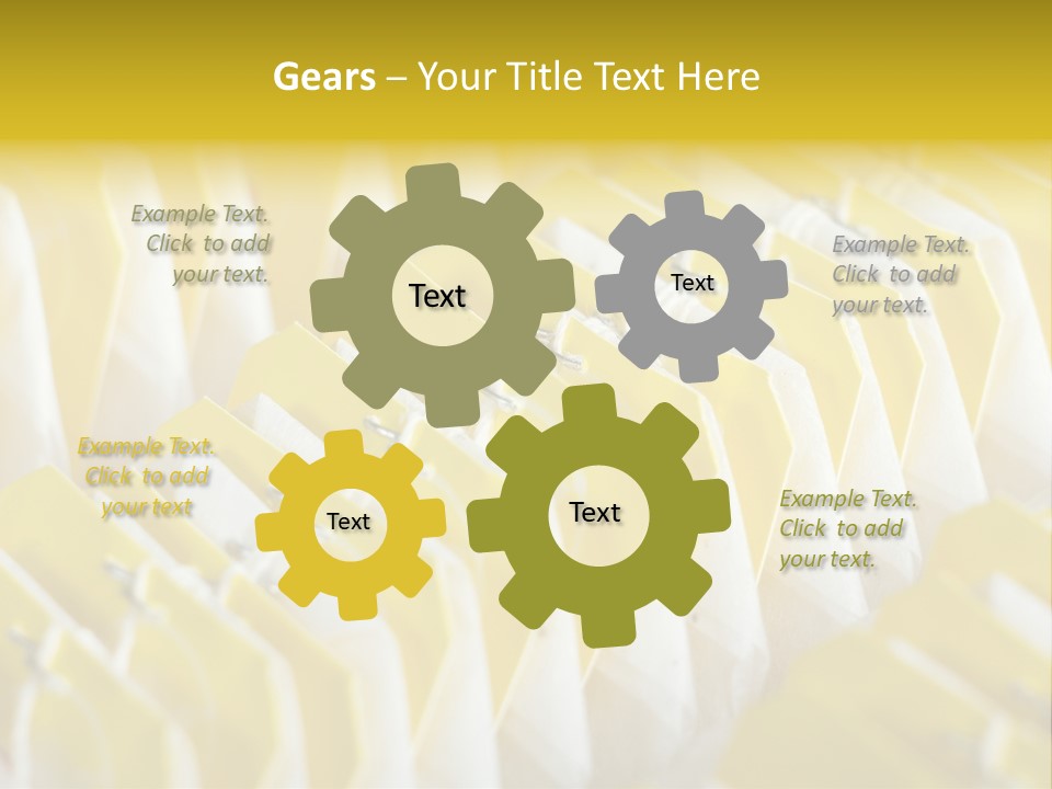 Supply Of Tea Bags - Kitchen Background PowerPoint Template