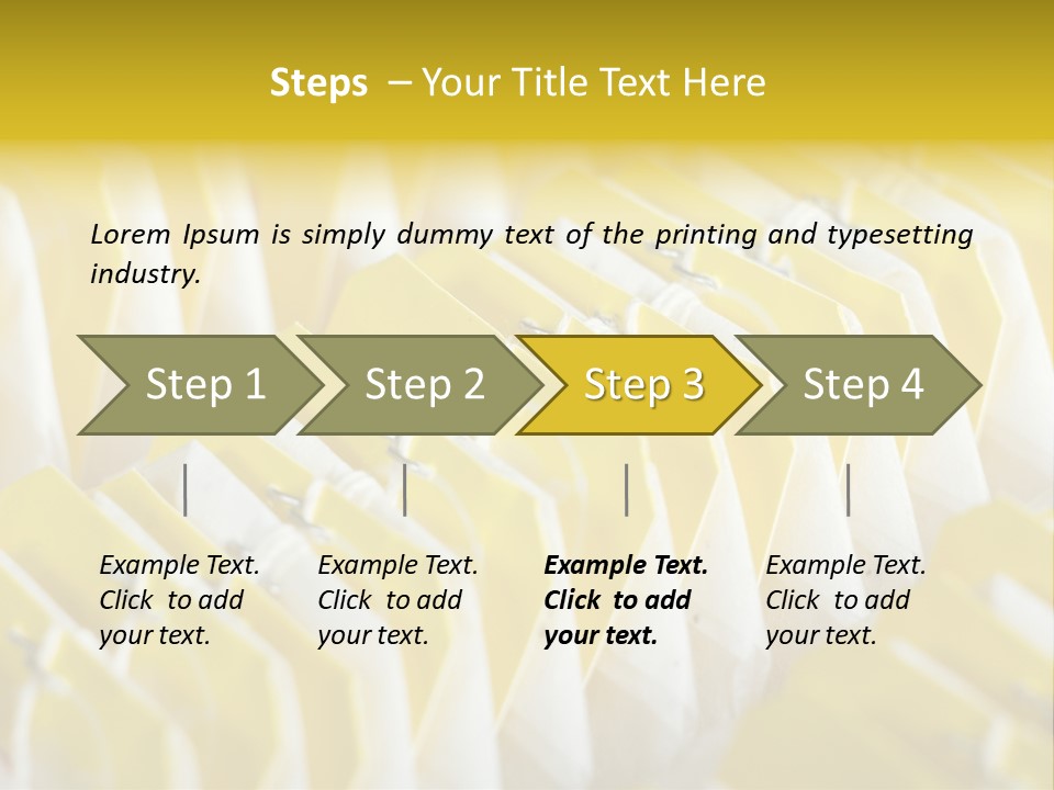 Supply Of Tea Bags - Kitchen Background PowerPoint Template